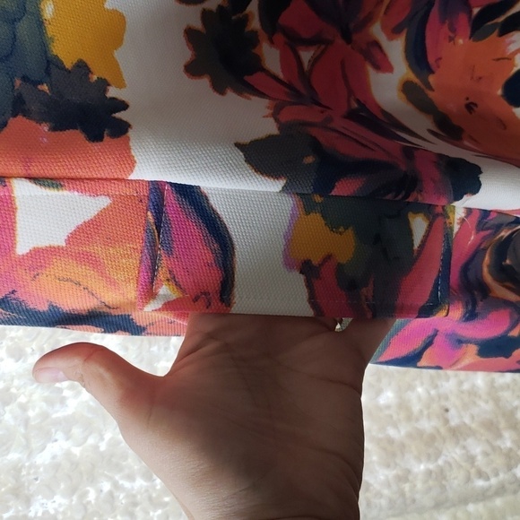 Donna morgan floral aline dress with pockets size 6 - Picture 5 of 13